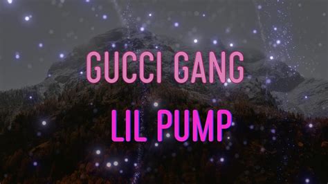 Gucci gang song lyrics